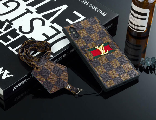 square ribbon lv gucci iphone x xs xr xs max 6 6s 7 8 plus case cover