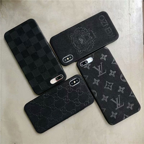 furry louis vuitton iphone x xs xr xs max 6 6s 7 8 plus case cover