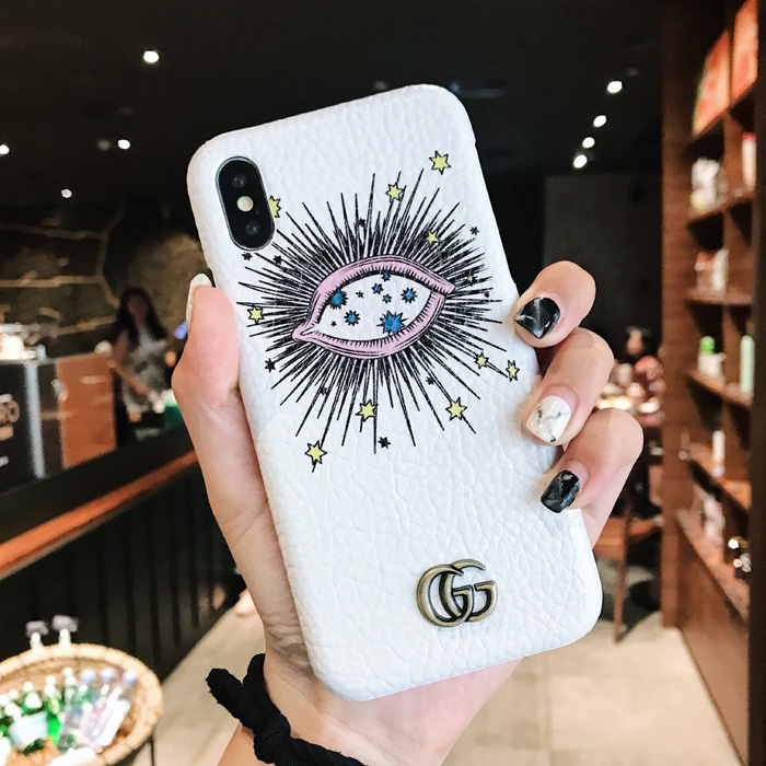 Gucci Mysterious Eye Phone Case For iPhone XS iPhone 6 7 8 Plus Xr X Xs Max
