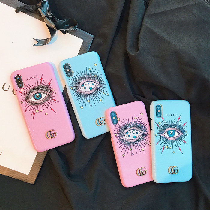Gucci Blue Mysterious Eye Phone Case For iPhone XR iPhone 6 7 8 Plus Xr X Xs Max