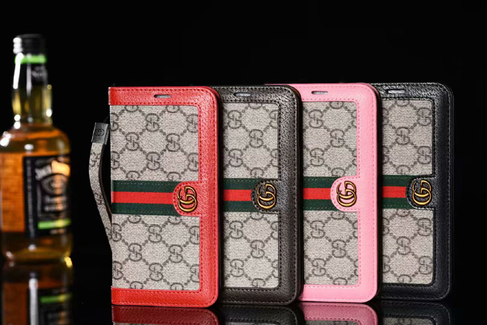 Gucci Color Matching Wallet Phone Case For iPhone 8 Plus iPhone 6 7 8 Plus Xr X Xs Max