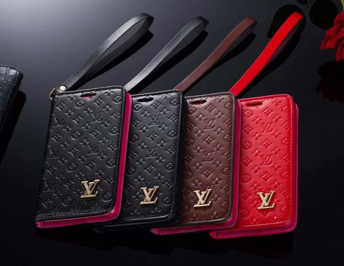 Louis Vuitton Emboss Wallet Phone Case For iPhone XS iPhone 6 7 8 Plus Xr X Xs Max