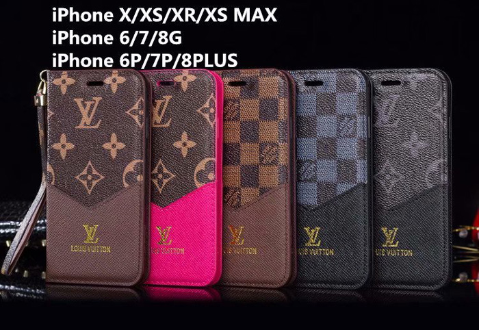 2019 Louis Vuitton Bumper Folio Phone Case For iPhone XS iPhone 6 7 8 Plus Xr X Xs Max