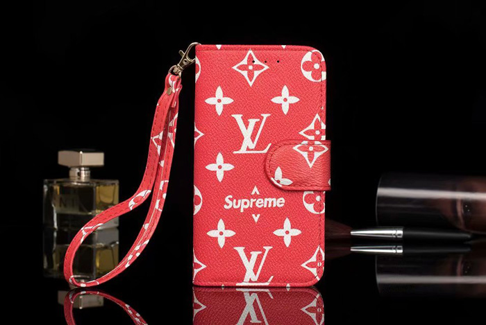 Supreme x Louis Vuitton iPhone 6/7/8 Red Case