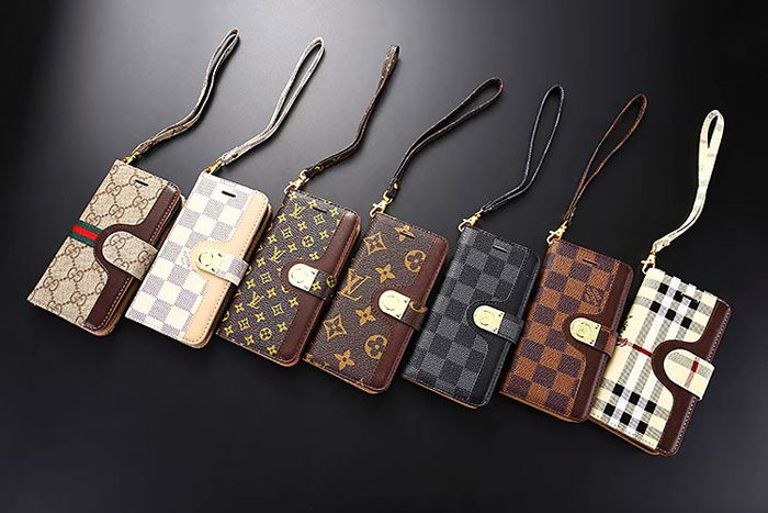 Best Louis Vuitton Gucci Burberry Folio Phone Case For iPhone 6 7 8 Plus Xr X Xs Max