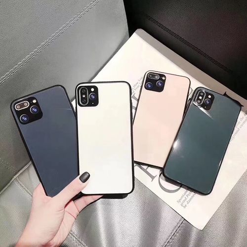 Ultra-thin glass cases for iphone 7 - iphone 11 pro max