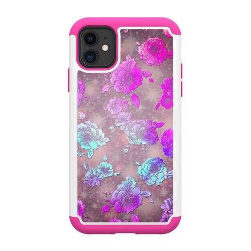 For iPhone 11 Pro Max 5.8 6.1 6.5 Cartoon 2-in-1 Case