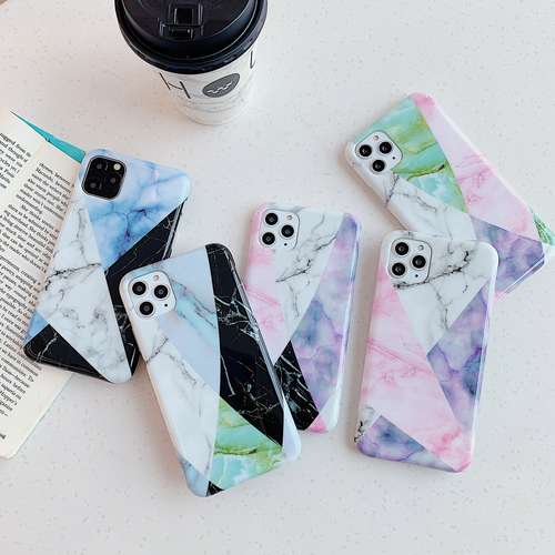For Apple iphone11Pro Max5.8 6.1 6.5 marble mobile Case