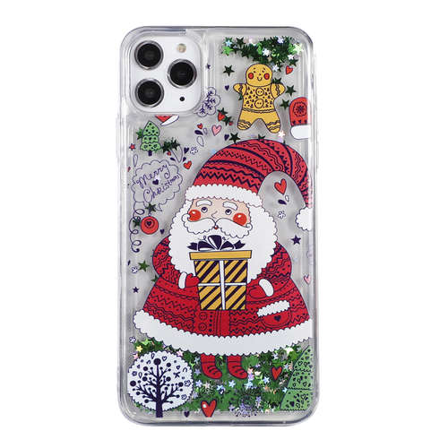 For Apple iphone11ProMax 5.8 6.1 6.5 Christmas Tree Old Man Case