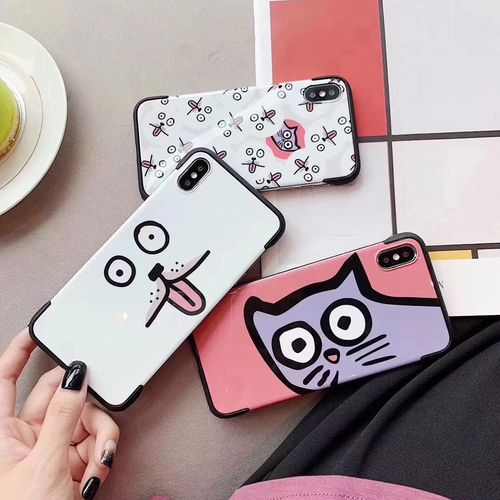 Cute cat expression phone case