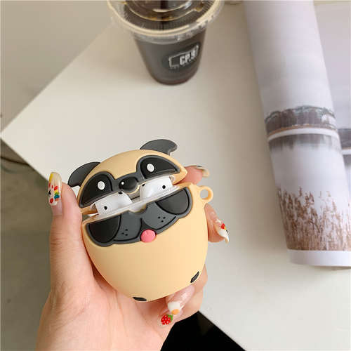 Cute pug Case for apple Airpods2 Case