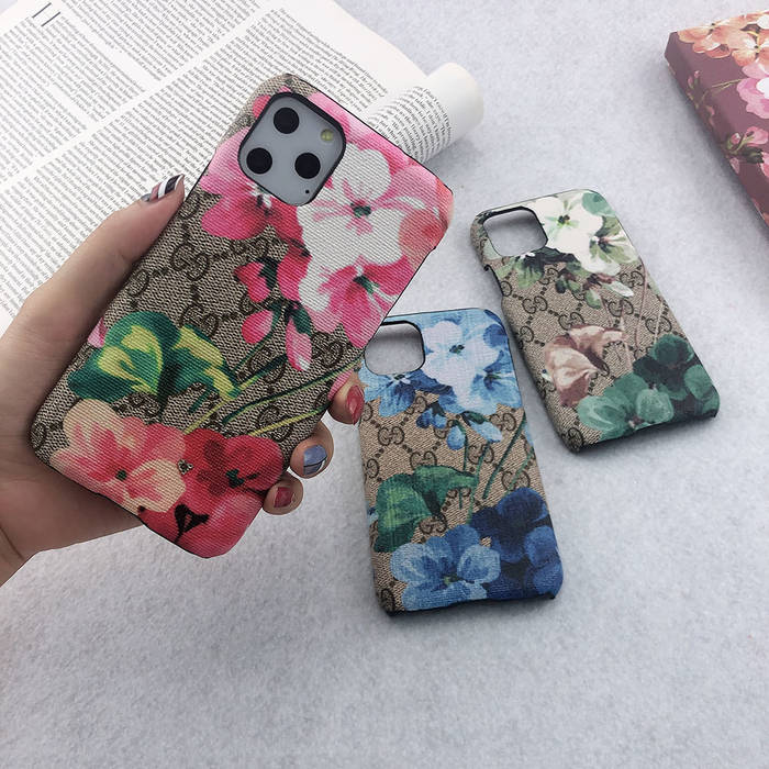 iphone 11 /pro /max case gucci iphone 11 max case flower cover