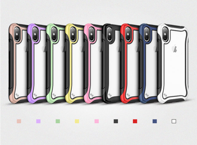 Multi-color optional tri-shell phone case