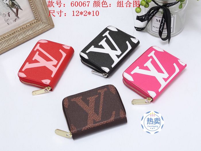luxury Louis Vuitton Women wallet 12*2*10 cm