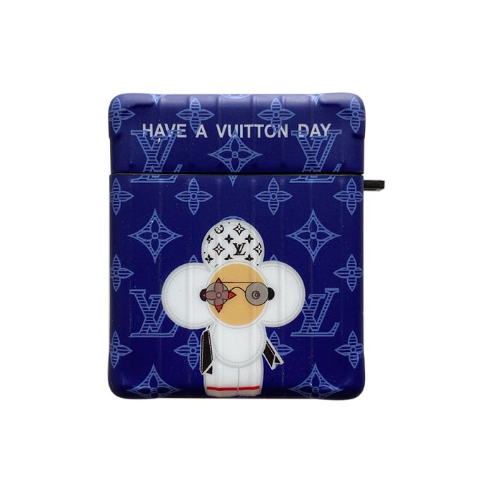 sun flower louis vuitton airpods case trunk supreme louis vuitton airpod pro case | Yescase Store