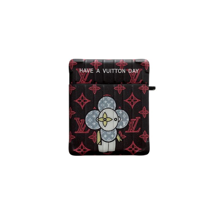 louis vuitton airpods case white lv trunk airpod pro case | Yescase Store