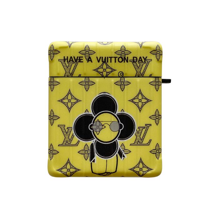 sun flower louis vuitton airpods case trunk supreme louis vuitton airpod pro case | Yescase Store