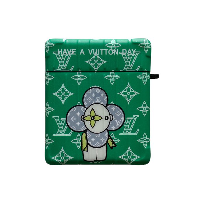 sun flower louis vuitton airpods case trunk supreme louis vuitton airpod pro case | Yescase Store