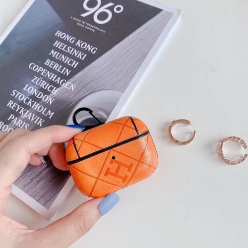 Embossing Hermes Airpods 1 / 2 / Pro Case Cover | Yescase Store