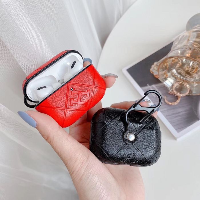 Embossing Hermes Airpods 1 / 2 / Pro Case Cover | Yescase Store