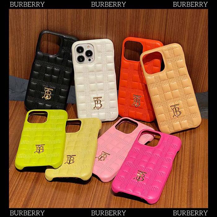 minimalism leather burberry iphone 14 case iphone 13 pro max 12 case cover