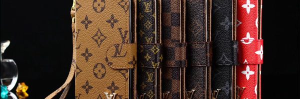 Louis Vuitton Gucci Burberry Galaxy S8 S8Plus Note8 Wallet Cover Coque