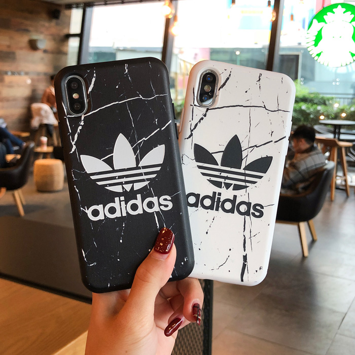 Adidas Marble Phone Case For iPhone XS iPhone 6 7 8 Plus Xr X Xs Max