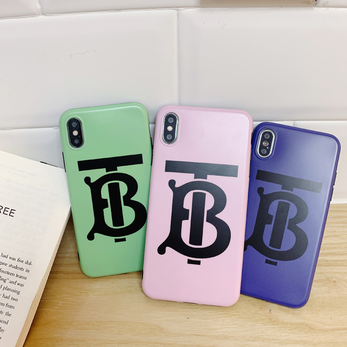 Burberry TB Letter Phone Case For iPhone X iPhone 6 7 8 Plus Xr X Xs Max