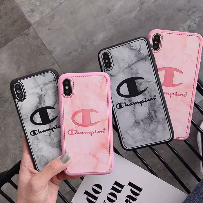 Champion Marble Phone Case For iPhone XR iPhone 6 7 8 Plus Xr X Xs Max