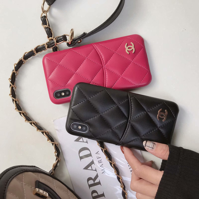 Chanel Leather Phone Case For iPhone XS Max iPhone 6 7 8 Plus Xr X Xs Max