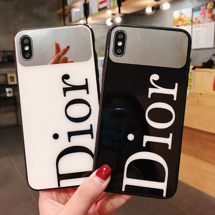 Dior Glass Phone Case For iPhone Xr iPhone 6 7 8 Plus Xr X Xs Max