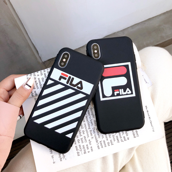 Fila TPU Phone Case For iPhone XS iPhone 6 7 8 Plus Xr X Xs Max