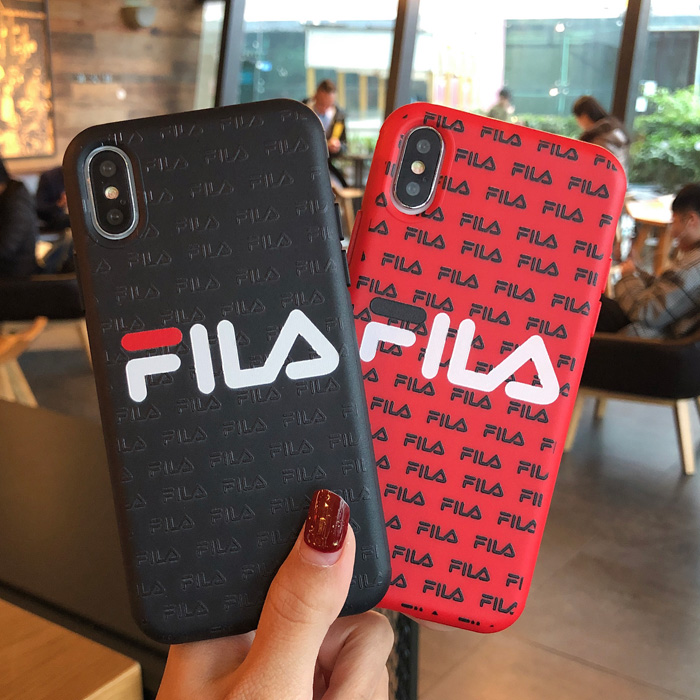 Fila Small Letter Phone Case For iPhone XS Max iPhone 6 7 8 Plus Xr X Xs Max