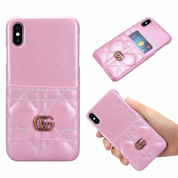 Gucci Card Patent Leather Phone Case For iPhone XR iPhone 6 7 8 Plus Xr ...