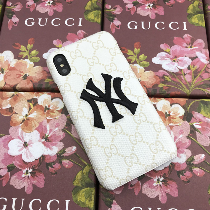 Gucci New York Yankees Phone Case For iPhone XS iPhone 6 7 8 Plus Xr X Xs Max