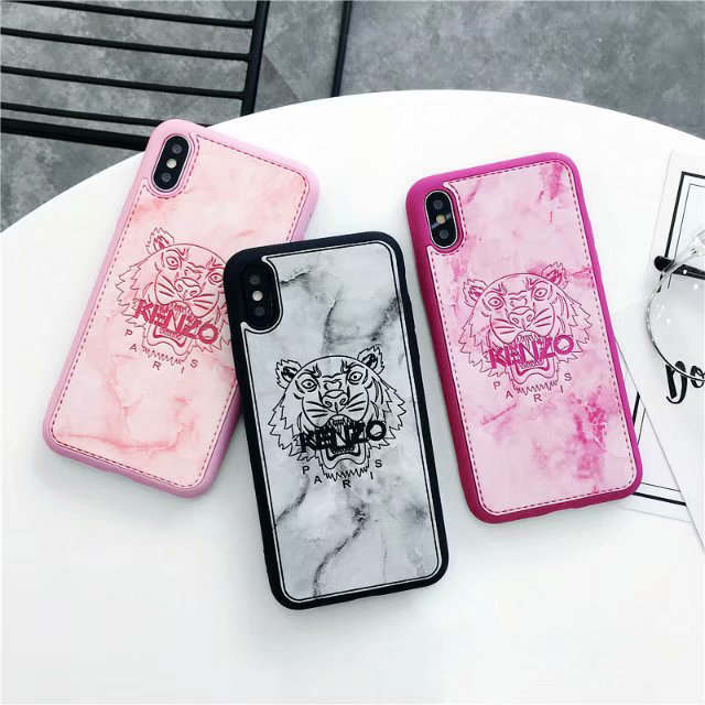 Kenzo Marble Phone Case For iPhone Xr iPhone 6 7 8 Plus Xr X Xs Max