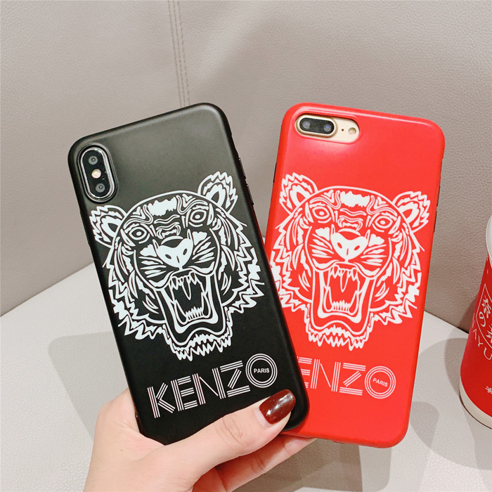 Kenzo IMD Tiger Phone Case For iPhone 7 Plus iPhone 6 7 8 Plus Xr X Xs Max