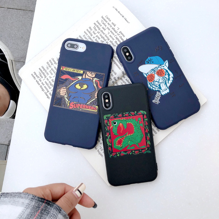 Kenzo Cartoon Phone Case For iPhone XS iPhone 6 7 8 Plus Xr X Xs Max