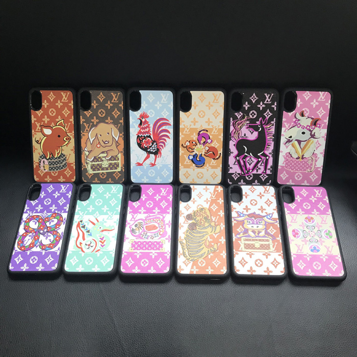 LV 3D Cartoon Zodiac Phone Case For iPhone XS Max iPhone 6 7 8 Plus Xr X Xs Max