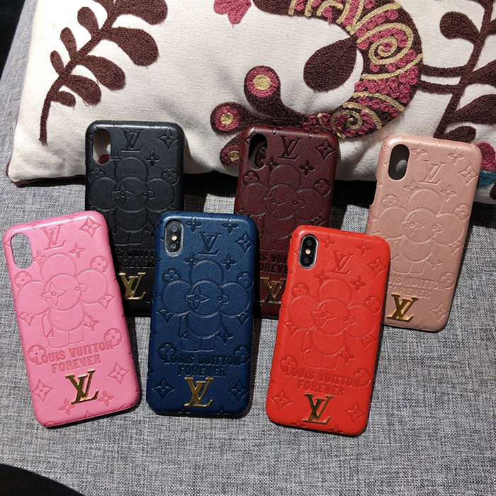 LV Sun Flower Phone Case For iPhone XS Max iPhone 6 7 8 Plus Xr X Xs Max