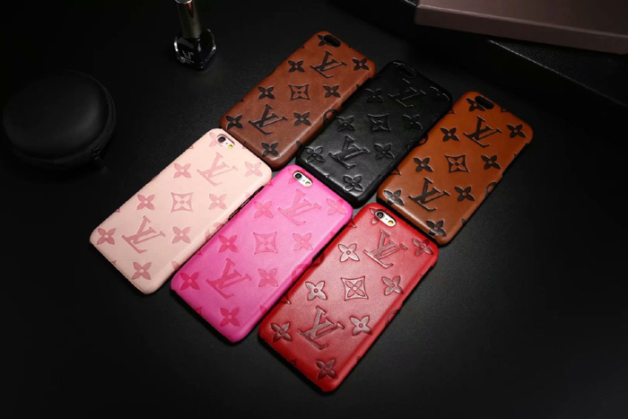 LV Printing Leather Phone Case For iPhone 6S Plus iPhone 6 7 8 Plus Xr X Xs Max