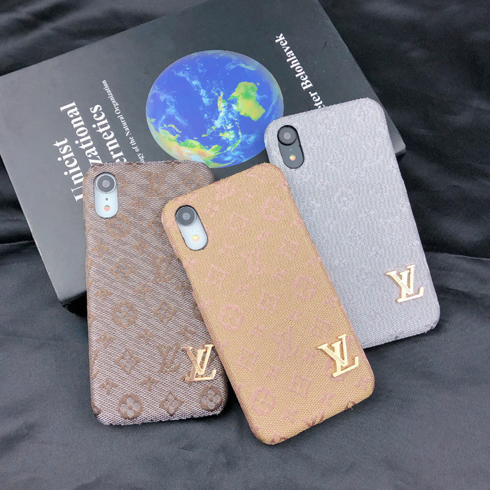LV Embroidery Phone Case For iPhone XR iPhone 6 7 8 Plus Xr X Xs Max