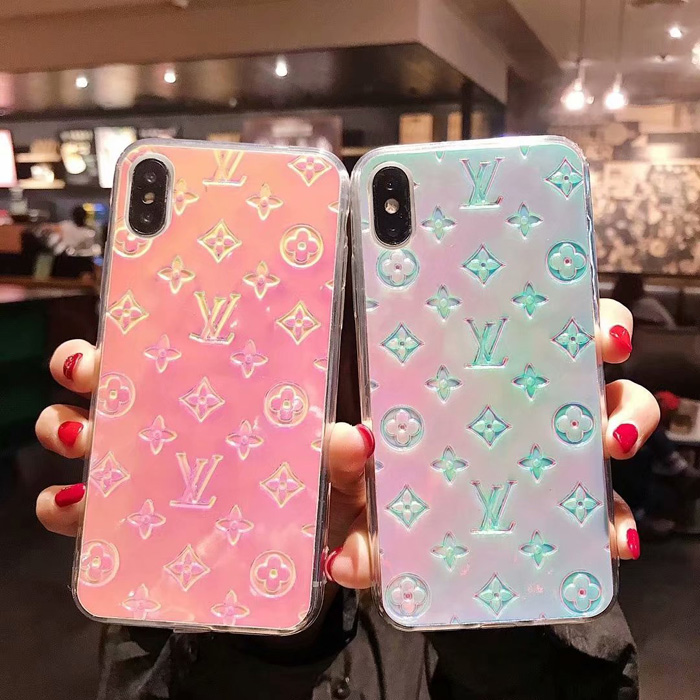 Louis Vuitton Glitter Phone Case For iPhone XS iPhone 6 7 8 Plus Xr X Xs Max