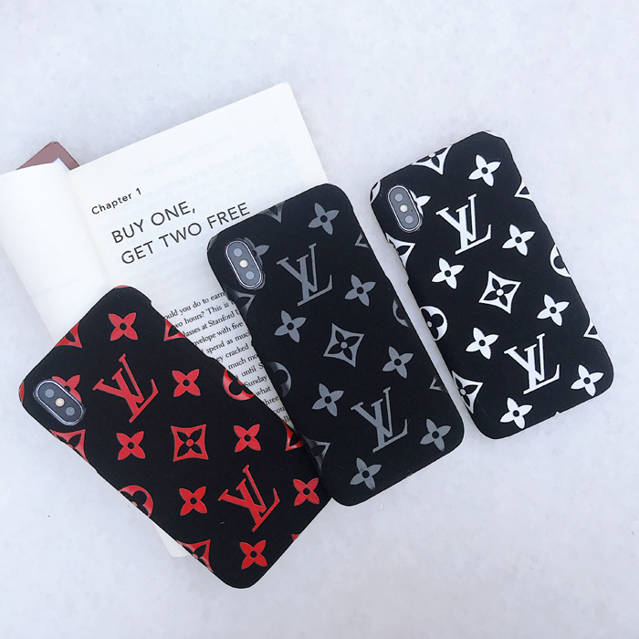 Louis Vuitton Plush Phone Case For iPhone XS iPhone 6 7 8 Plus Xr X Xs Max