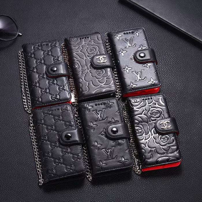LV Gucci Chanel Leather Folio Phone Case For iPhone 8 Plus iPhone 6 7 8 Plus Xr X Xs Max