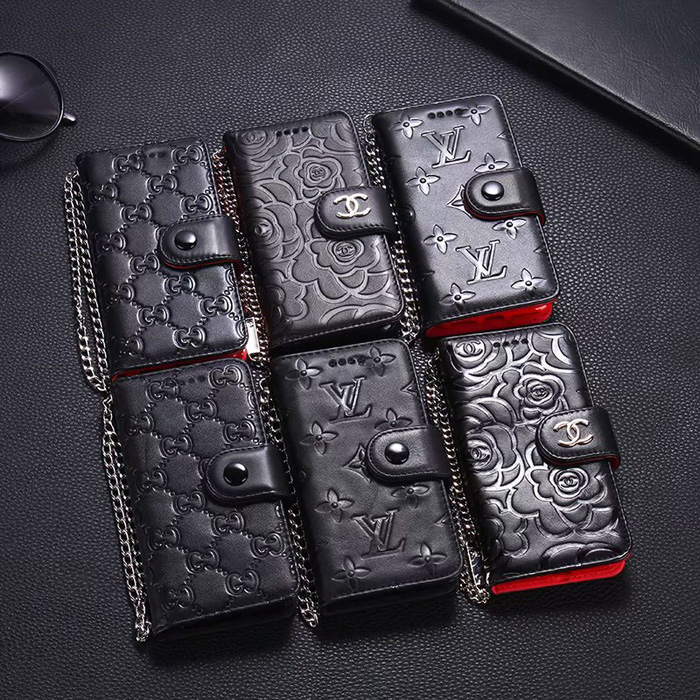 LV Gucci Chanel Leather Folio Phone Case For iPhone 8 Plus iPhone 6 7 8 Plus Xr X Xs Max