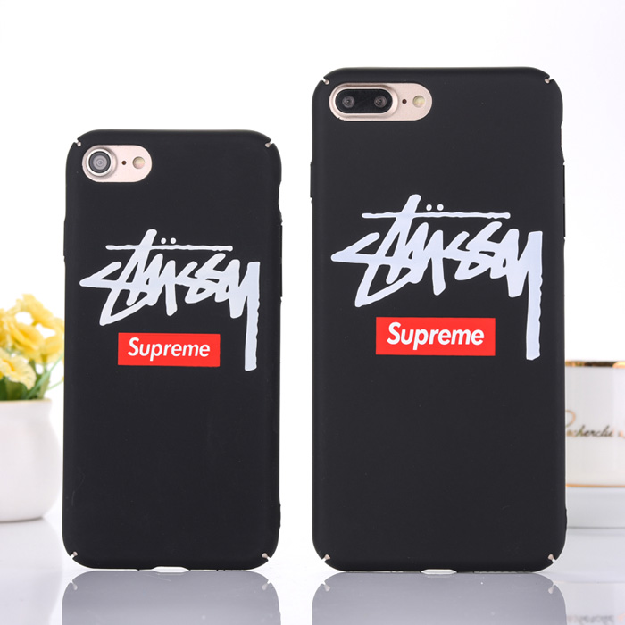 Supreme x Stussy Phone Case For 5 5S iPhone 6 7 8 Plus Xr X Xs Max