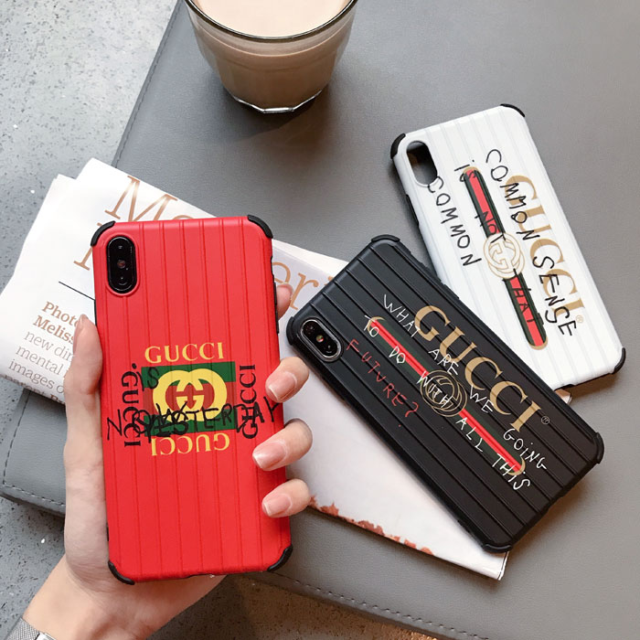 Anti-fall gucci iphone x case cover