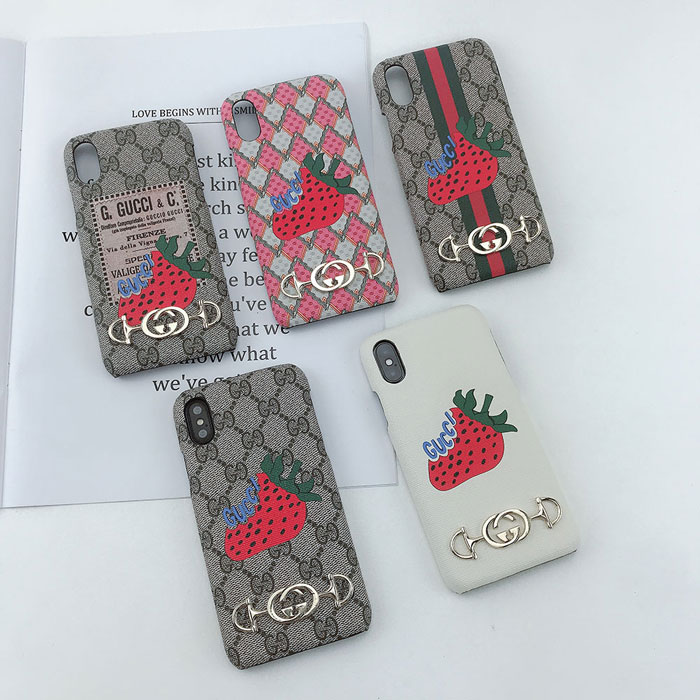 strawberry gucci phone case iphone xs max