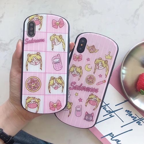 Beautiful Girl Plaid Butterfly Travel Case Phone Case